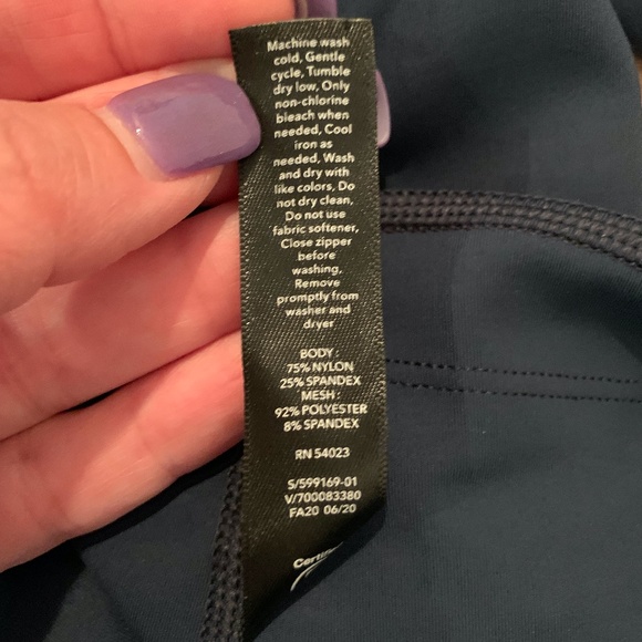 Allyson Felix Athleta Legend Mesh 7/8 Tight L NWT - Picture 6 of 9